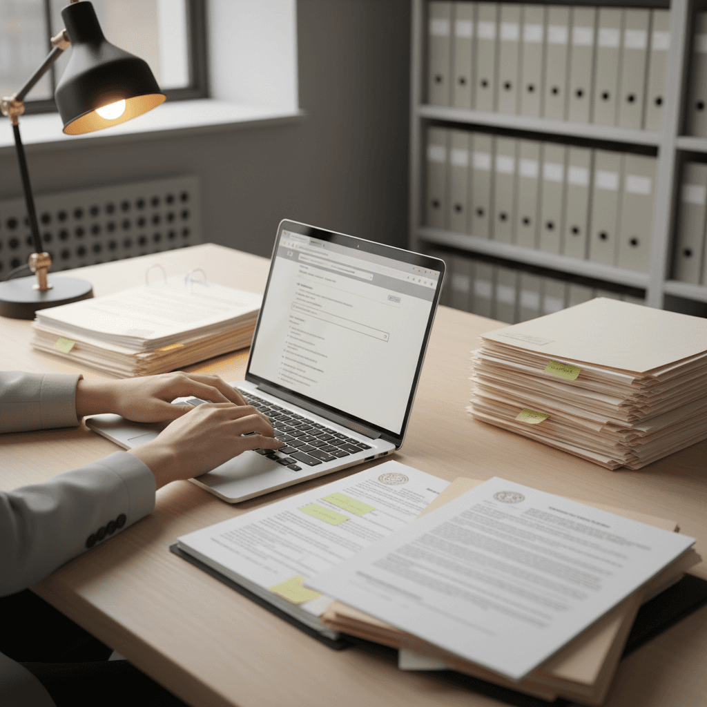 Detailed property records research and analysis